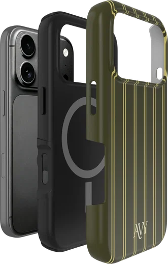 AVY Apple iPhone 18 Pro Max Hoesje MagSafe Back Cover Martini Olive afbeelding 7
