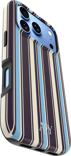 AVY Apple iPhone 18 Pro Max Hoesje MagSafe Back Cover Oxford Stripe afbeelding 8