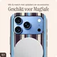 AVY Apple iPhone 18 Pro Max Hoesje MagSafe Back Cover Oxford Stripe afbeelding 4