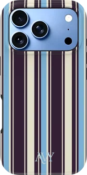 AVY Apple iPhone 18 Pro Max Hoesje MagSafe Back Cover Oxford Stripe