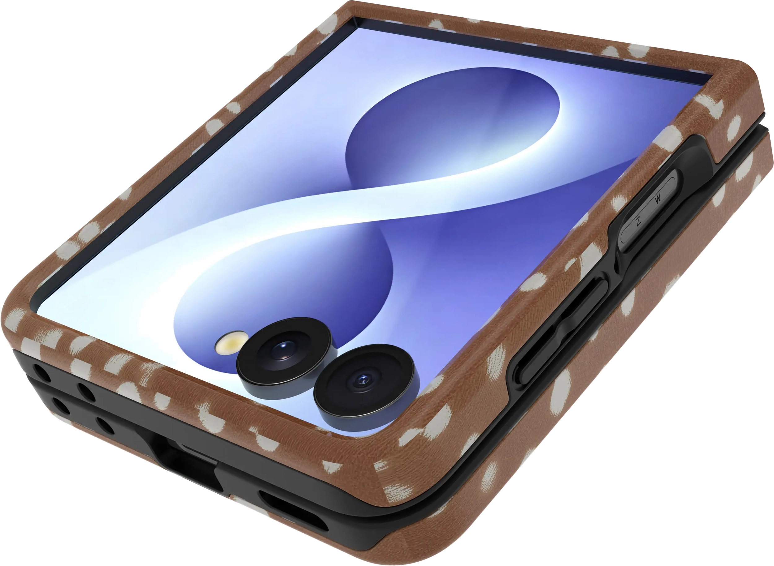 AVY Samsung Galaxy Z flip 8 Hoesje MagSafe Back Cover Bambi afbeelding 7
