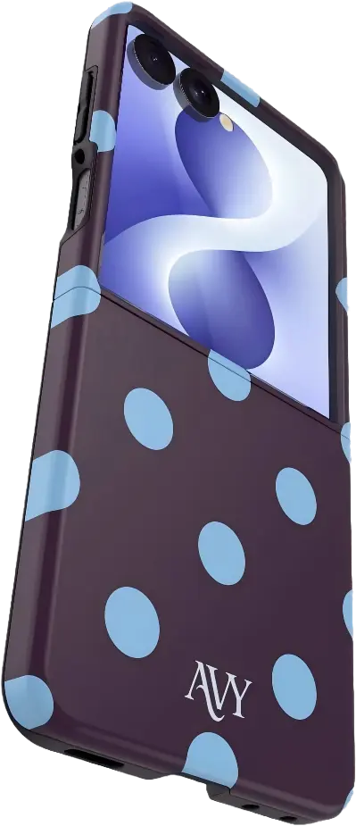 AVY Samsung Galaxy Z Flip 8 Hoesje MagSafe Back Cover Blueberry Wine afbeelding 7