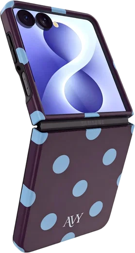 AVY Samsung Galaxy Z Flip 8 Hoesje MagSafe Back Cover Blueberry Wine afbeelding 8