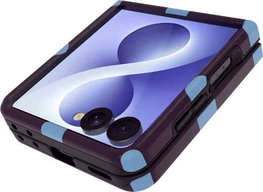 AVY Samsung Galaxy Z Flip 8 Hoesje MagSafe Back Cover Blueberry Wine afbeelding 10