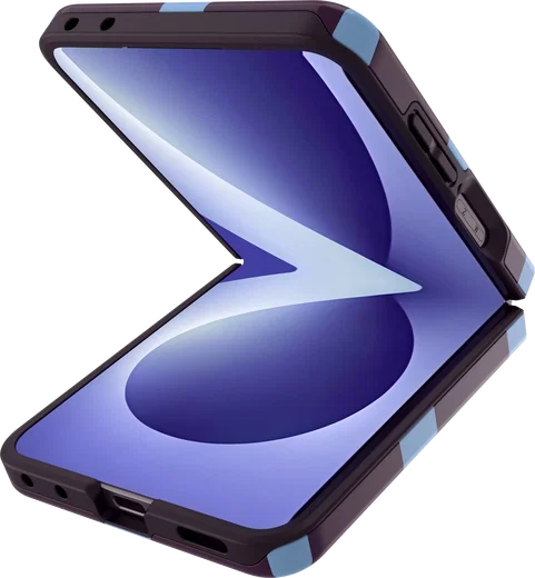 AVY Samsung Galaxy Z Flip 8 Hoesje MagSafe Back Cover Blueberry Wine afbeelding 9