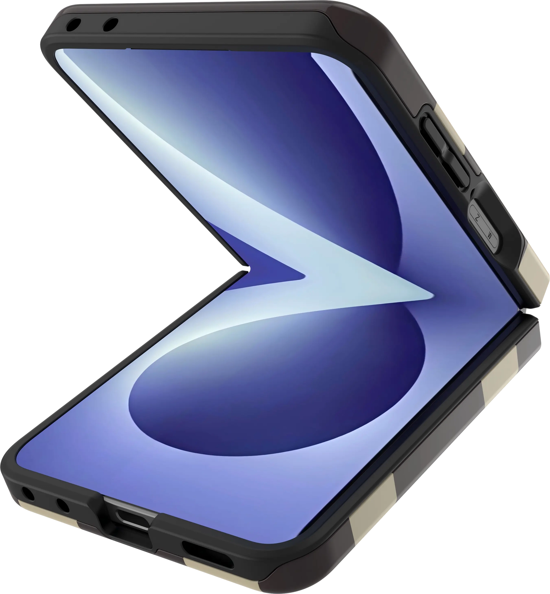 AVY Samsung Galaxy Z Flip 8 Hoesje MagSafe Back Cover Tiramisu afbeelding 7