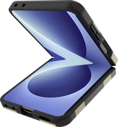 AVY Samsung Galaxy Z Flip 8 Hoesje MagSafe Back Cover Tiramisu afbeelding 7