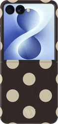 AVY Samsung Galaxy Z Flip 8 Hoesje MagSafe Back Cover Tiramisu afbeelding