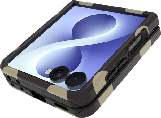 AVY Samsung Galaxy Z Flip 8 Hoesje MagSafe Back Cover Tiramisu afbeelding 9
