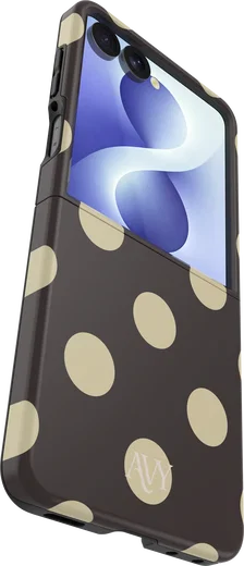 AVY Samsung Galaxy Z Flip 8 Hoesje MagSafe Back Cover Tiramisu afbeelding 8