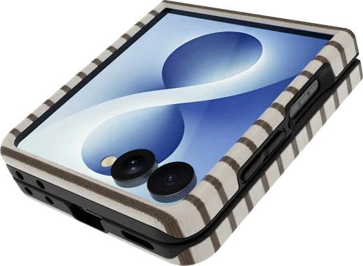 AVY Samsung Galaxy Z Flip 8 Hoesje MagSafe Back Cover Cafe Creme afbeelding 8