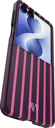 AVY Samsung Galaxy Z Flip 8 Hoesje MagSafe Back Cover Cherry Wine afbeelding 8