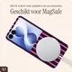AVY Samsung Galaxy Z Flip 8 Hoesje MagSafe Back Cover Cherry Wine afbeelding 4