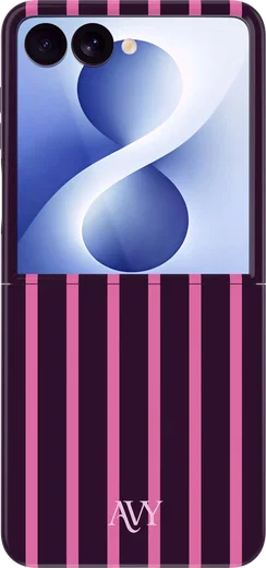 AVY Samsung Galaxy Z Flip 8 Hoesje MagSafe Back Cover Cherry Wine afbeelding 1