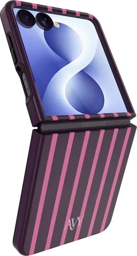AVY Samsung Galaxy Z Flip 8 Hoesje MagSafe Back Cover Cherry Wine afbeelding 12