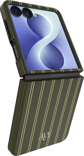 AVY Samsung Galaxy Z Flip 8 Hoesje MagSafe Back Cover Martini Olive afbeelding 9