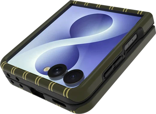 AVY Samsung Galaxy Z Flip 8 Hoesje MagSafe Back Cover Martini Olive afbeelding 8