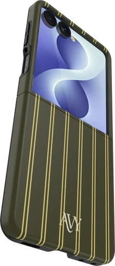 AVY Samsung Galaxy Z Flip 8 Hoesje MagSafe Back Cover Martini Olive afbeelding 7