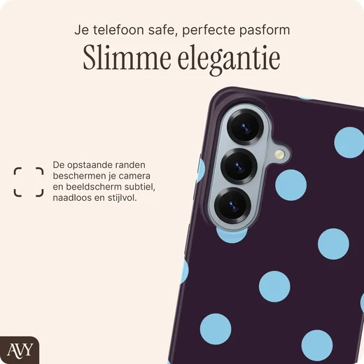 AVY Samsung Galaxy S26 Hoesje MagSafe Back Cover Blueberry Wine afbeelding 5