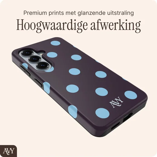 AVY Samsung Galaxy S26 Hoesje MagSafe Back Cover Blueberry Wine afbeelding 6
