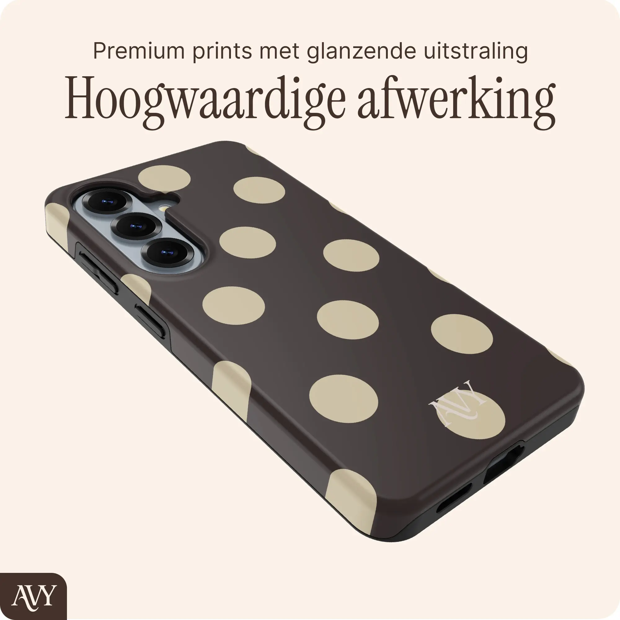 AVY Samsung Galaxy S26 Hoesje MagSafe Back Cover Tiramisu afbeelding 6