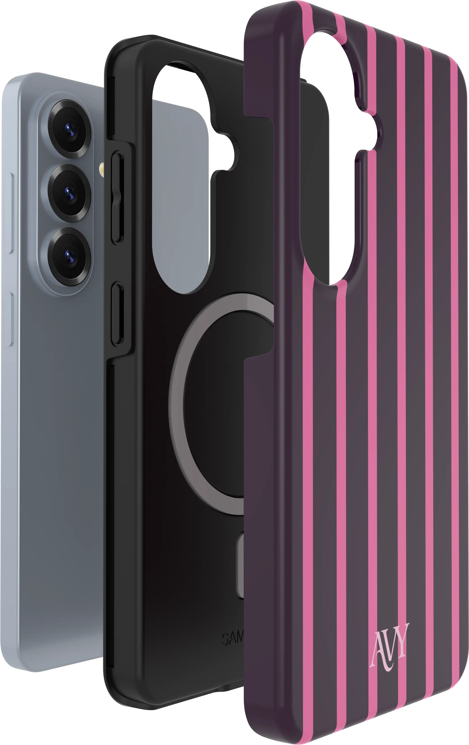 AVY Samsung Galaxy S26 Hoesje MagSafe Back Cover Cherry Wine afbeelding 9