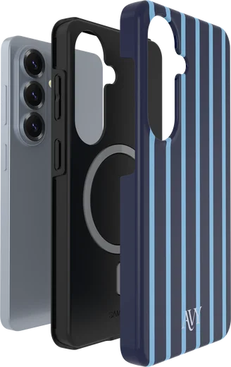 AVY Samsung Galaxy S26 Hoesje MagSafe Back Cover Blue Society afbeelding 7
