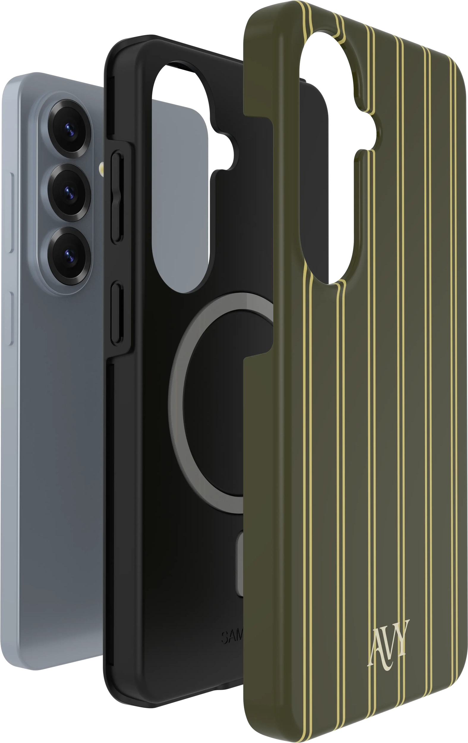 AVY Samsung Galaxy S26 Hoesje MagSafe Back Cover Martini Olive afbeelding 8