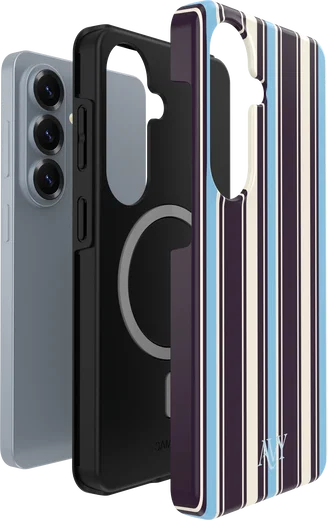AVY Samsung Galaxy S26 Hoesje MagSafe Back Cover Oxford Stripe afbeelding 8