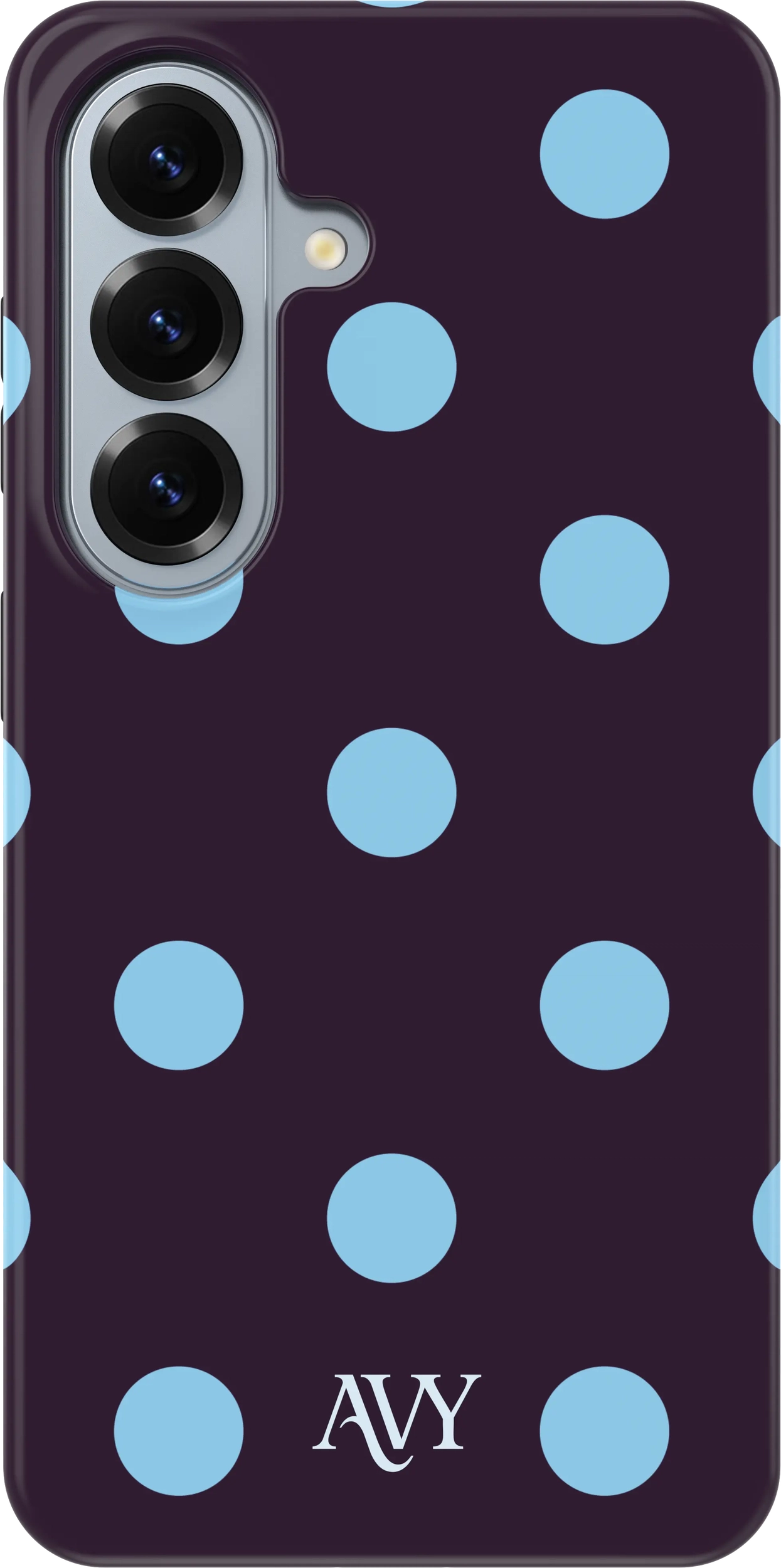 AVY Samsung Galaxy S26 Plus Hoesje MagSafe Back Cover Blueberry Wine afbeelding 1