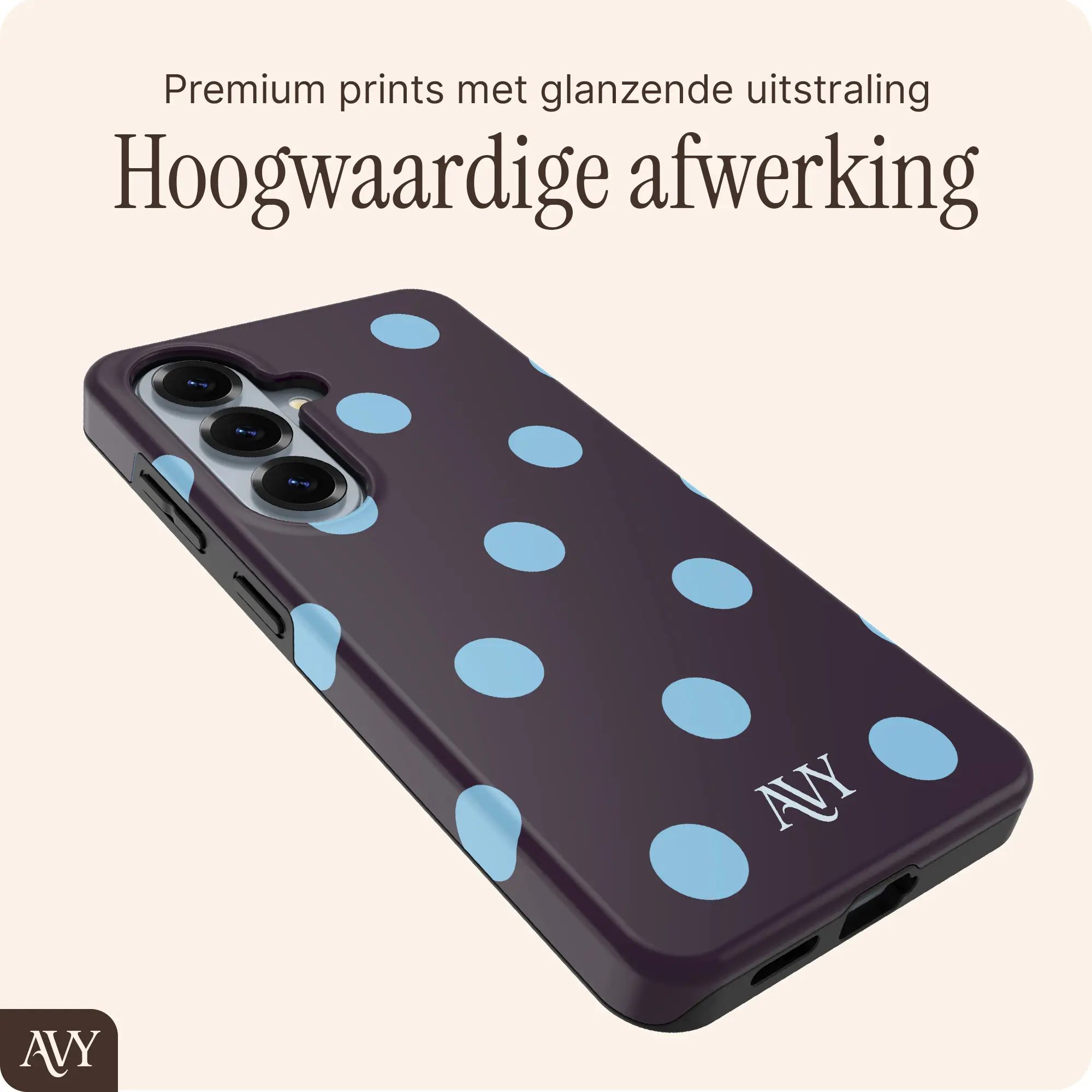 AVY Samsung Galaxy S26 Plus Hoesje MagSafe Back Cover Blueberry Wine afbeelding 6