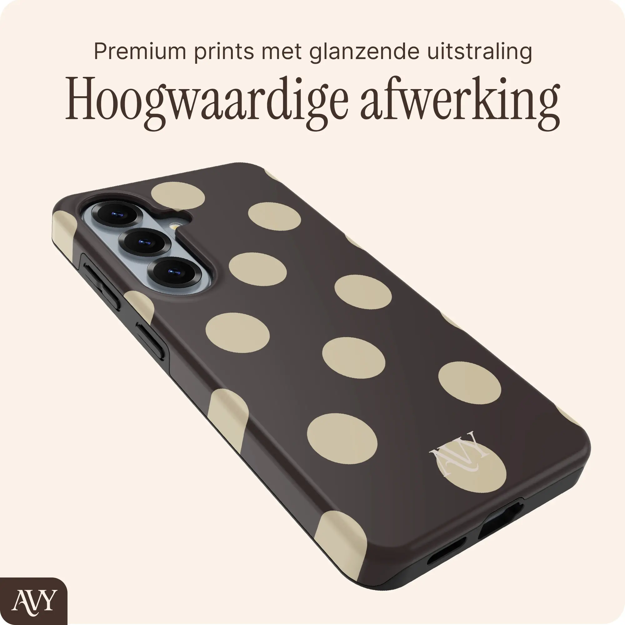 AVY Samsung Galaxy S26 Plus Hoesje MagSafe Back Cover Tiramisu afbeelding 6