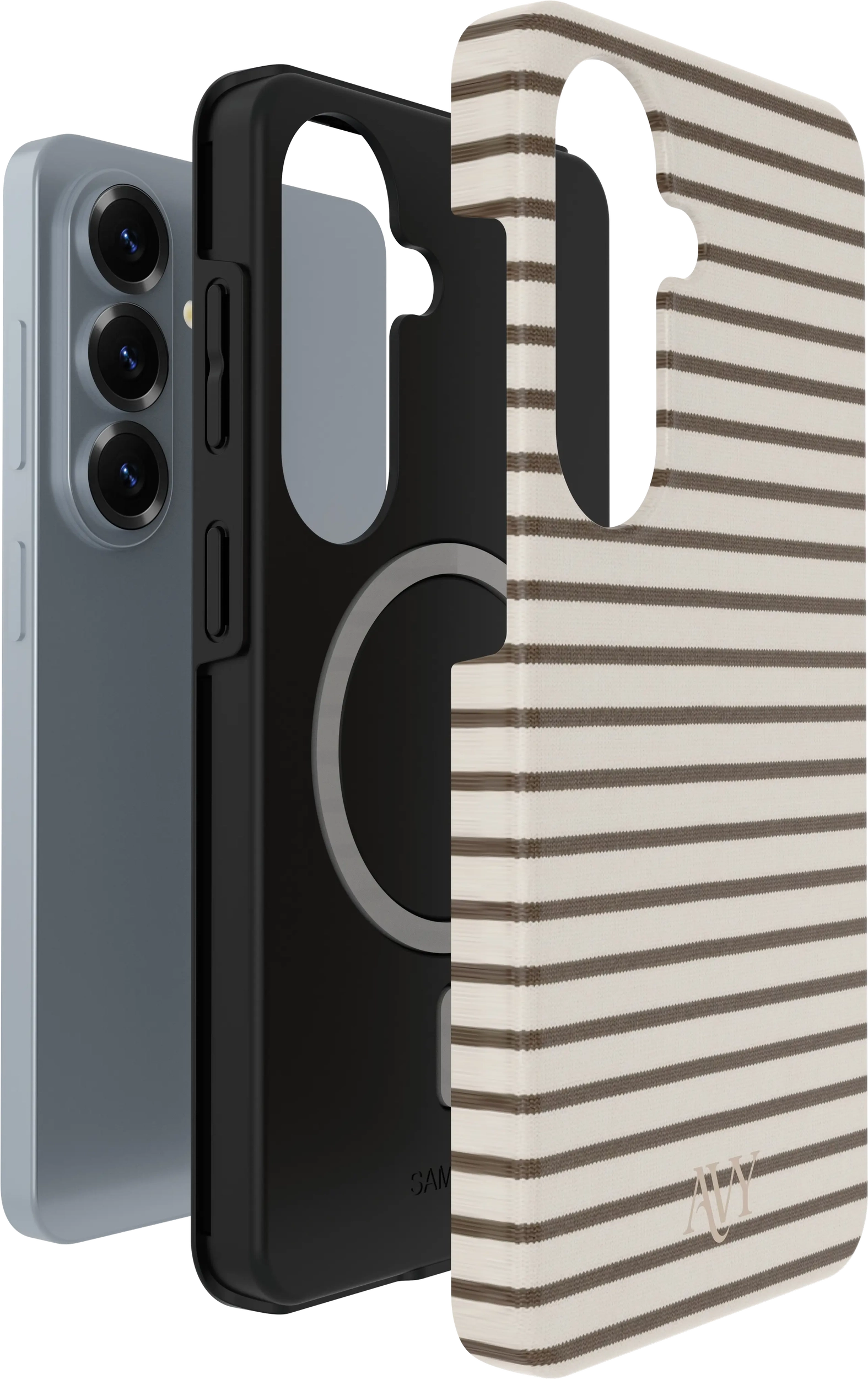 AVY Samsung Galaxy S26 Plus Hoesje MagSafe Back Cover Cafe Creme afbeelding 10