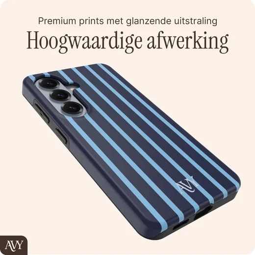 AVY Samsung Galaxy S26 Plus Hoesje MagSafe Back Cover Blue Society afbeelding 6