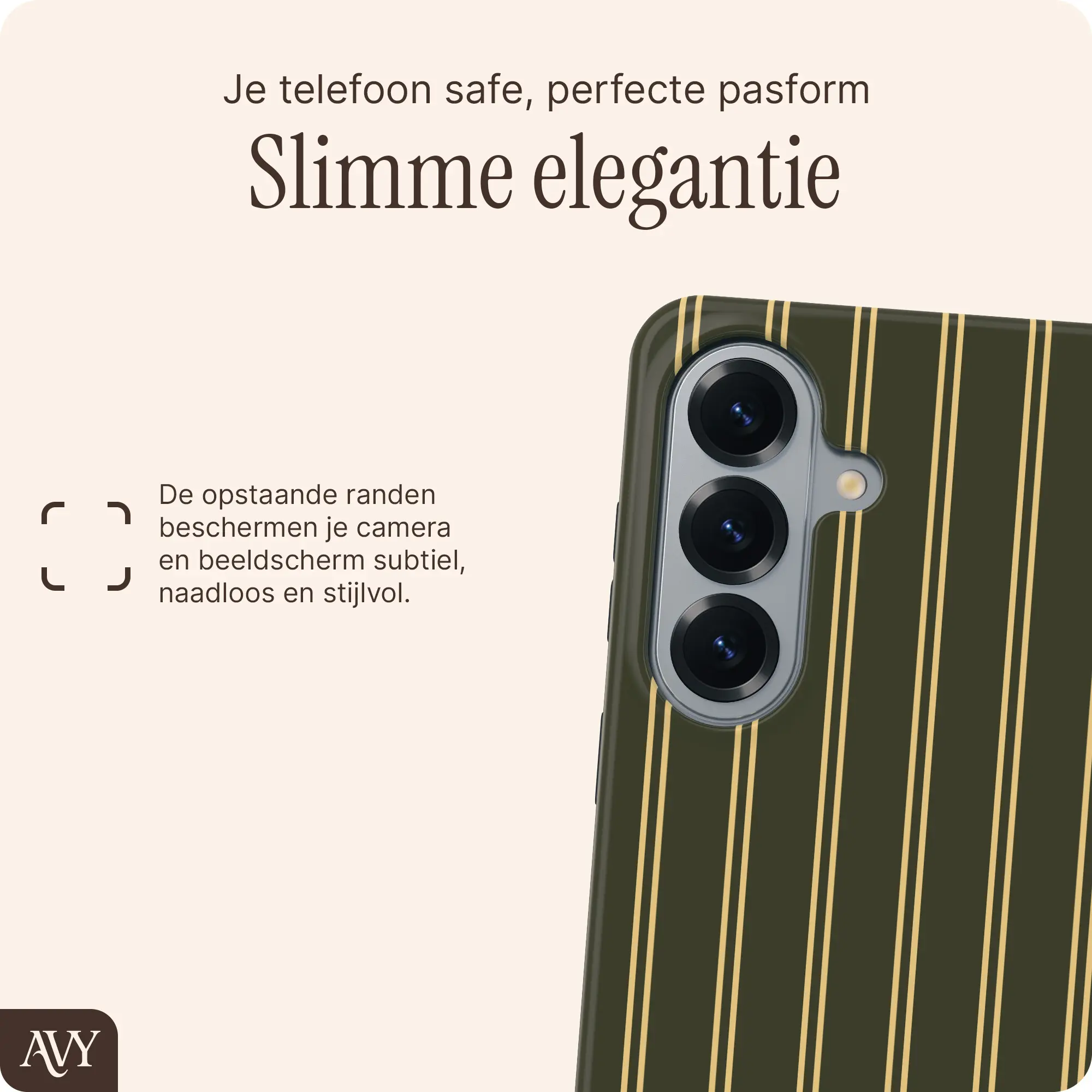 AVY Samsung Galaxy S26 Plus Hoesje MagSafe Back Cover Martini Olive afbeelding 5