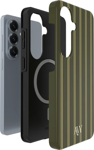 AVY Samsung Galaxy S26 Plus Hoesje MagSafe Back Cover Martini Olive afbeelding 10