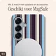 AVY Samsung Galaxy S26 Plus Hoesje MagSafe Back Cover Oxford Stripe afbeelding 4