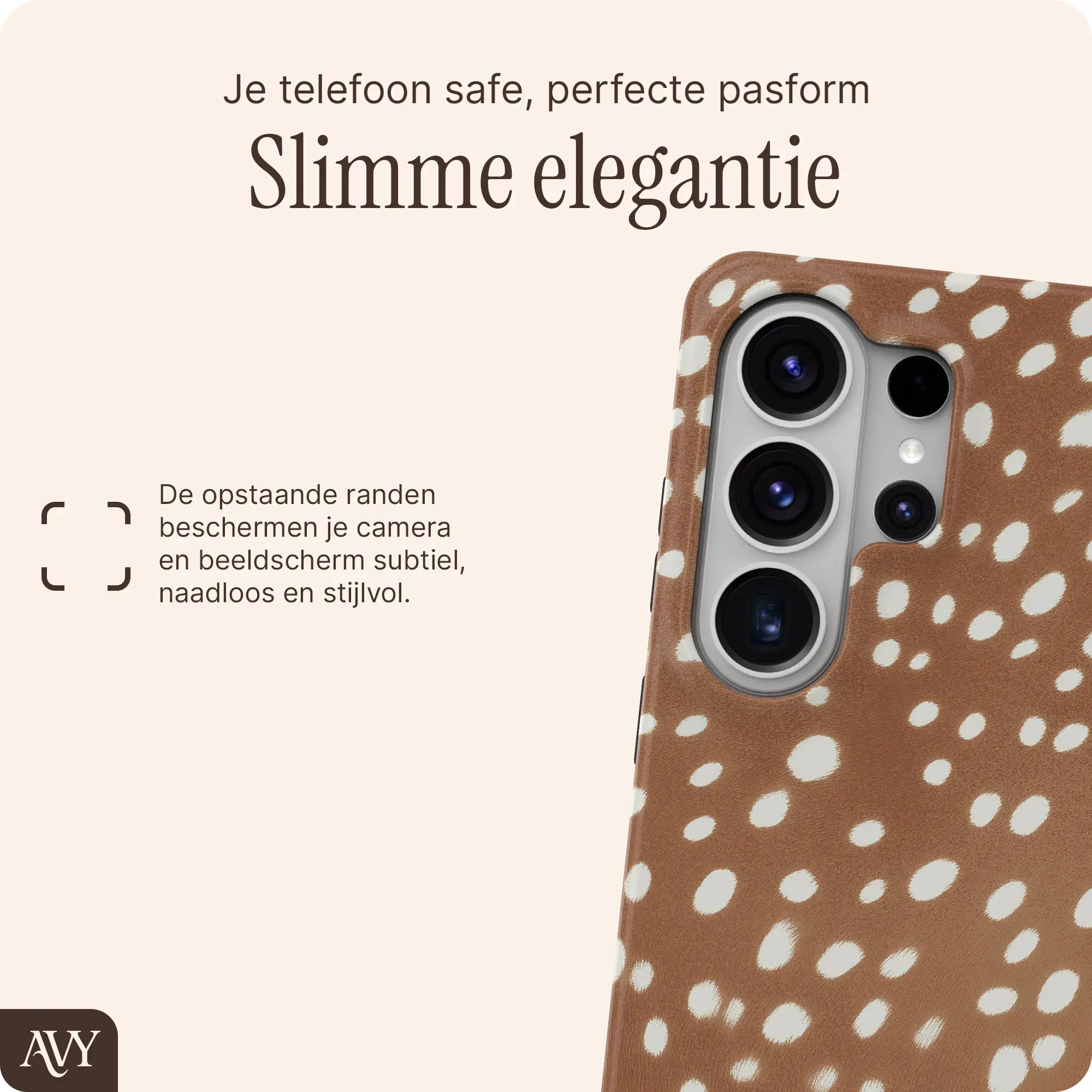 AVY Samsung Galaxy S26 Ultra Hoesje MagSafe Back Cover Bambi afbeelding 6