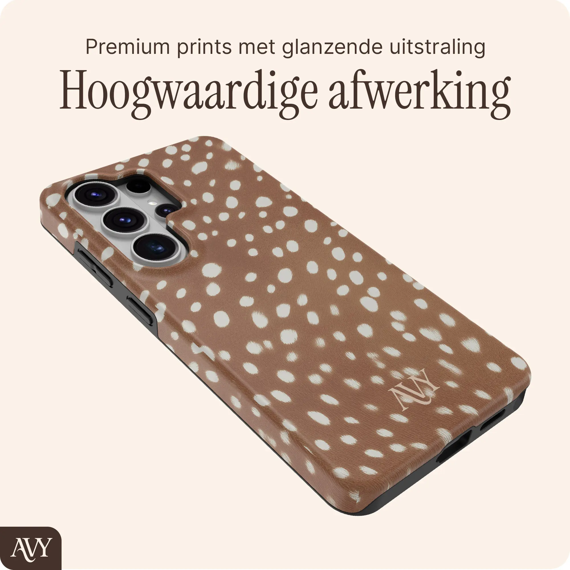 AVY Samsung Galaxy S26 Ultra Hoesje MagSafe Back Cover Bambi afbeelding 5