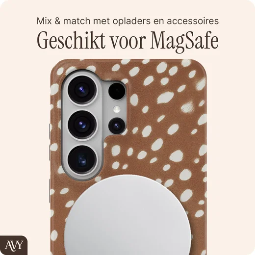 AVY Samsung Galaxy S26 Ultra Hoesje MagSafe Back Cover Bambi afbeelding 4