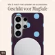 AVY Samsung Galaxy S26 Ultra Hoesje MagSafe Back Cover Blueberry Wine afbeelding 3