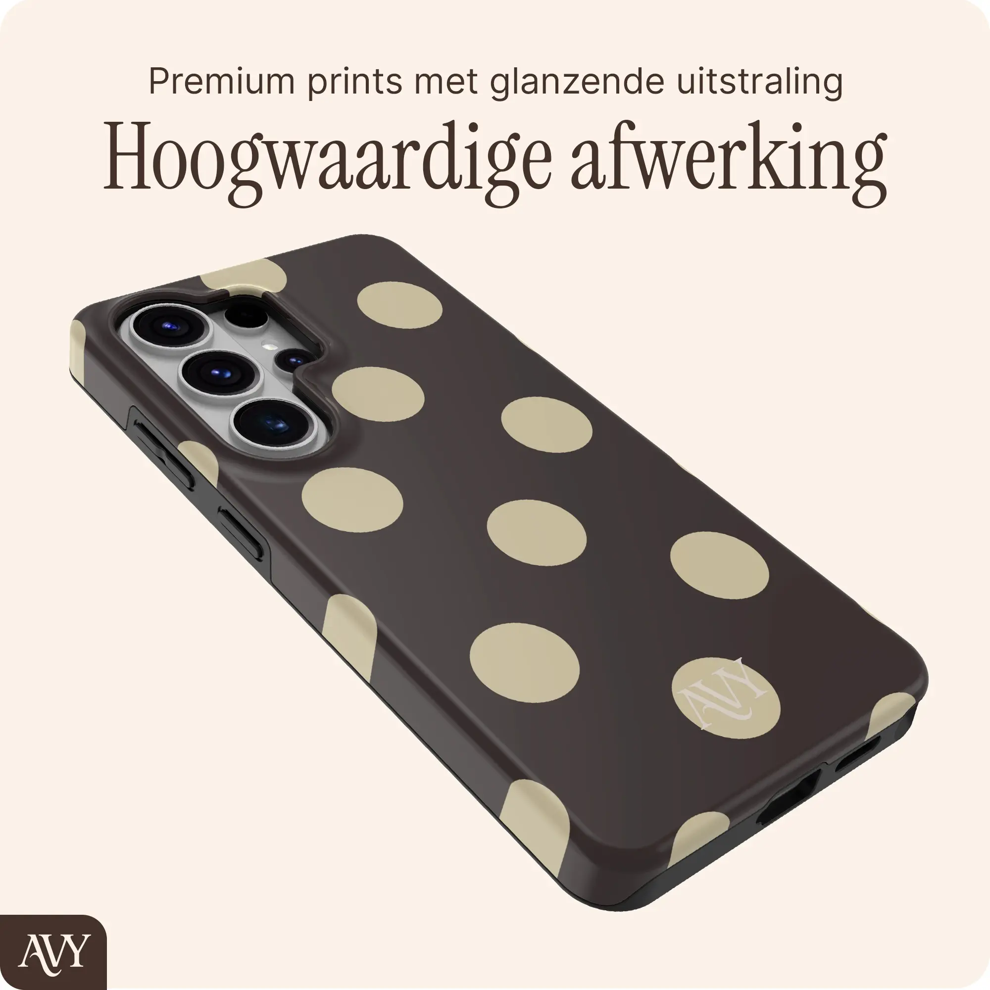 AVY Samsung Galaxy S26 Ultra Hoesje MagSafe Back Cover Tiramisu afbeelding 5
