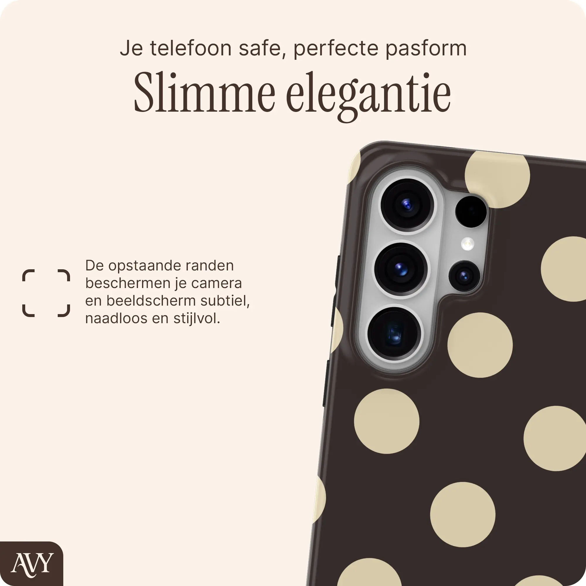 AVY Samsung Galaxy S26 Ultra Hoesje MagSafe Back Cover Tiramisu afbeelding 6