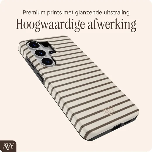AVY Samsung Galaxy S26 Ultra Hoesje MagSafe Back Cover Cafe Creme afbeelding 6