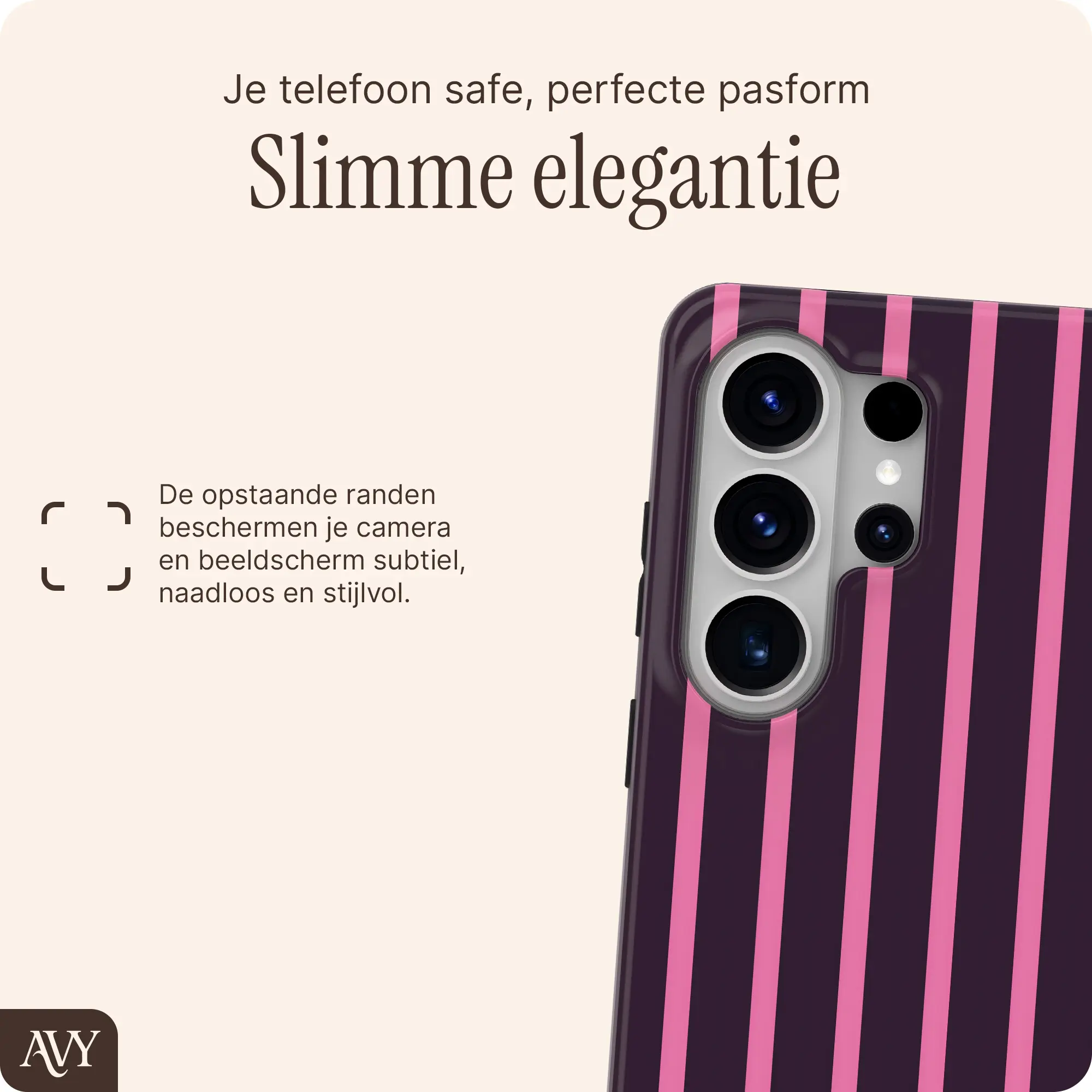 AVY Samsung Galaxy S26 Ultra Hoesje MagSafe Back Cover Cherry Wine afbeelding 5