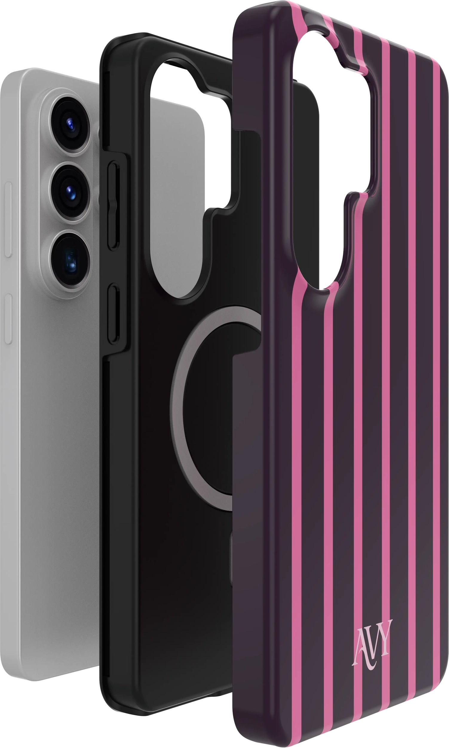 AVY Samsung Galaxy S26 Ultra Hoesje MagSafe Back Cover Cherry Wine afbeelding 10