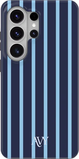 AVY Samsung Galaxy S26 Ultra Hoesje MagSafe Back Cover Blue Society afbeelding 1