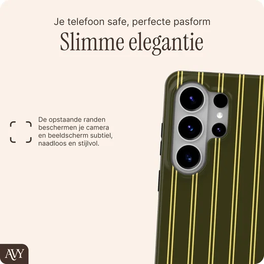 AVY Samsung Galaxy S26 Ultra Hoesje MagSafe Back Cover Martini Olive afbeelding 6