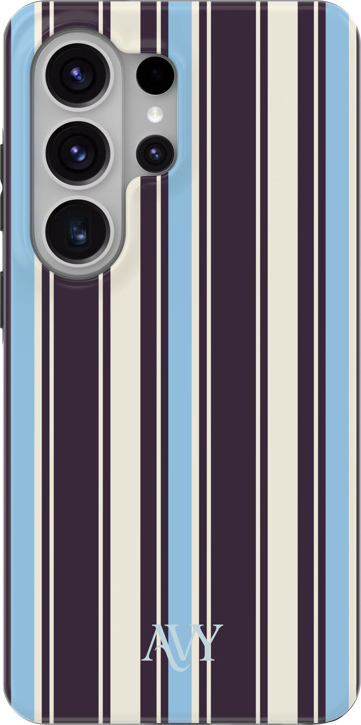 AVY Samsung Galaxy S26 Ultra Hoesje MagSafe Back Cover Oxford Stripe afbeelding 1