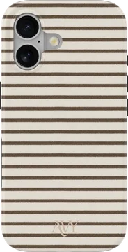 AVY Apple iPhone 17 Hoesje MagSafe Back Cover Cafe Creme